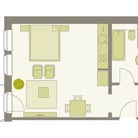 Am Zwinger Apart Otel 3*