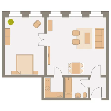 Hotel apartamentowy Am Zwinger Drezno