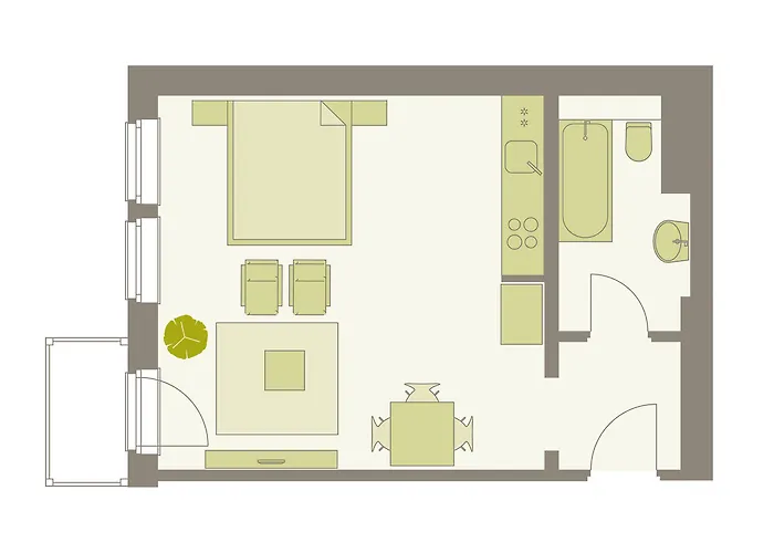 Am Zwinger Hotel apartamentowy 3*